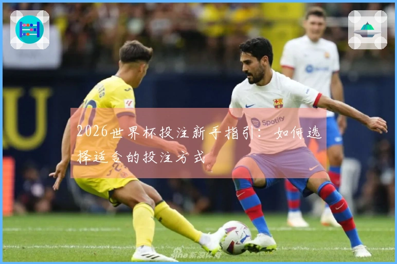 2026世界杯投注新手指引：如何选择适合的投注方式
